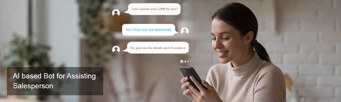 AI based Bot for Assisting Salesperson
